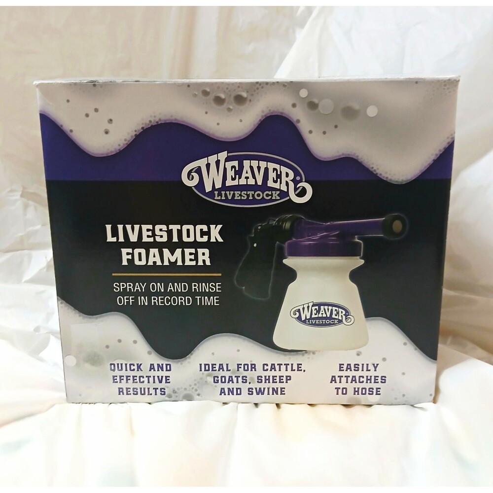 Weaver Livestock Livestock Foamer for Cattle Goats Sheep Swine w/ Nozzle Kit